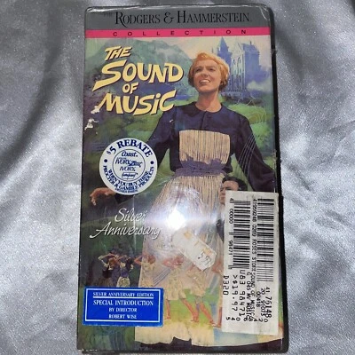 The Sound Of Music VHS 2-Tape Set - Silver Anniversary Edition - Factory Sealed - Image 1 of 4
