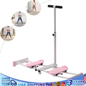 Ski Simulator Trainer Equipment Machine Adjustable Skiing Cardio Training Snowbo - Picture 1 of 14