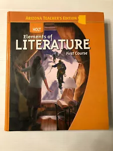 Holt Elements of Literature 1st Course Teacher's AZ Edition 2009 USED 0554023776 - Picture 1 of 2