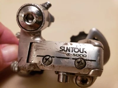 Vintage Suntour Alpha 5000 Bicycle Rear Derailleur...Dated 1986...Road Bike.. - Image 1 of 4