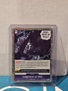 Judgment of Hell OP02-089 Paramount War Foil - Foto 1 di 2
