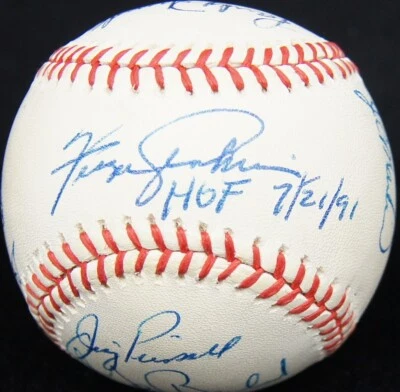 CUBS GREATS Chicago Cubs SIGNED Baseball PSA/DNA LOA #AN05013 Jenkins & Williams - Image 1 of 4