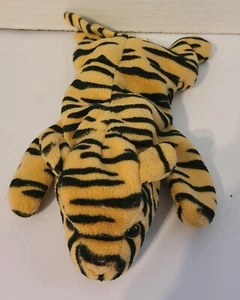 1990's Ty Beanie Baby Stripes the Tiger Vintage Retired 1995 Plush Stuffie - Picture 1 of 5