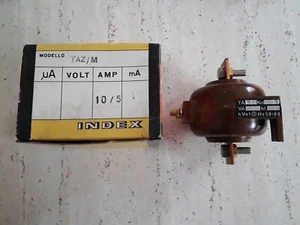 Amperometro Toroidale Index modello TAZ/M 10/5A Vintage - - Imagen 1 de 2
