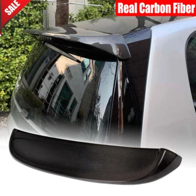 Alerón de techo trasero de carbono real para Benz Smart Fortwo 2008-2013 Foto 1 de 4