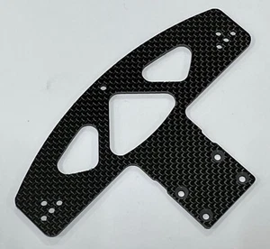 XTREME RACING TEAM LOSI 22S CARBON FIBER LARGE DRAG FRONT BUMPER NO KICKUP RTR - Picture 1 of 1