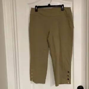 Brandneu Zac & Rachel Damen-Caprihose zum Überziehen Größe 12 Farbe Chino MR81HS14Y - Bild 1 von 10