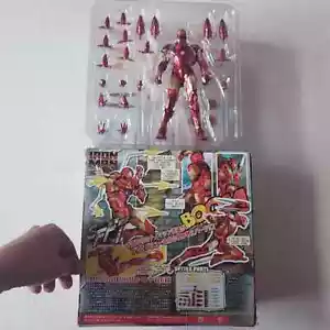 Amazing Yamaguchi Revoltech No.013 Iron Man MK37 Bleeding Edge Armor Action - Bild 1 von 16
