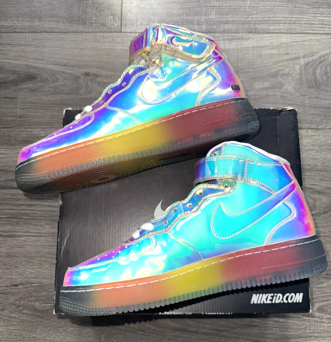 Nike Air Force 1 iD Mid Iridescent for Sale | Authenticity