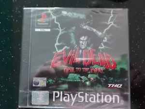 Evil Dead Hail to the King Playstation PS1 (Nueva tira sellada de fábrica) PAL REINO UNIDO - Imagen 1 de 6