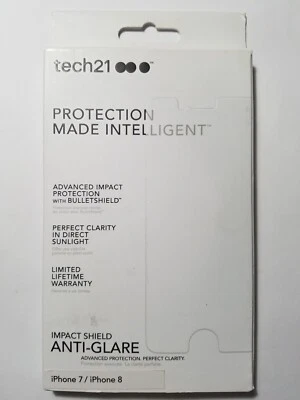 Rare Tech21 Impact Shield Anti Glare Screen Protector For Apple iPhone SE 2ND - Image 1 of 3