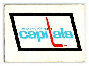1977-78 O-PEE-CHEE CAPITALS LOGO VINTAGE NHL HOCKEY CARD # 339 Rare BV