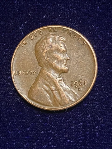 1961 D Lincoln Penny Cover