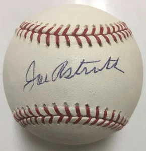 Joe Astroth Firmado Grandes Ligas Béisbol A's Beckett Certificado BAS S16149 Automático - Imagen 1 de 7