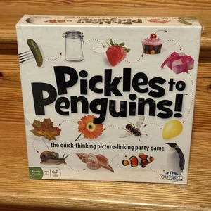 Pickles To Penguins! Quick Think Picture Family Party Card Game New Never Opened - Picture 1 of 5