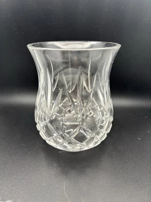 Clear Cut Hurricane Globe Candle Holder With Flared Rim, - Image 1 of 4