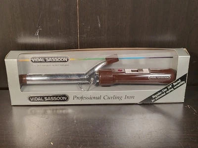 Vidal Sassoon Professional Curling Iron Vintage Regular Size 3/4 Inch Barrel. - Image 1 of 4