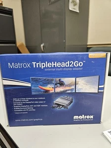 Matrox TripleHead2Go DP Edition - New In Box - Picture 1 of 3