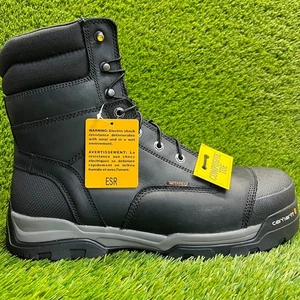 Botas de trabajo Carhartt Ground Force 8" para hombre talla 14W negras impermeables punta compuesta - Imagen 1 de 11