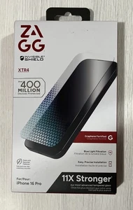 ZAGG InvisibleShield XTR4 Screen Protector For Apple iPhone 16 Pro - NEW - Picture 1 of 1