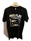 Anti-Flag People Or The Gun T-shirt Large - black rare punk nofx rancid, NEW!