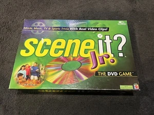 COMPLETE Board Game Mattel Scene It? Jr DVD Game Nostalgia 90’s Kid Trivia - Picture 1 of 6