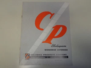Shakespeare Wonderod Antennas Catalog 1960’s Amateur Ham Radio - Picture 1 of 10