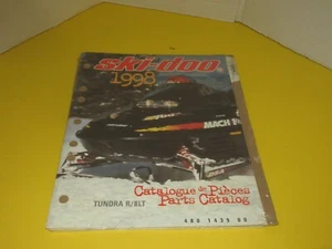 1998 NEW sealed Ski-doo Tundra 2 LT parts catalog #480143900 - Picture 1 of 2