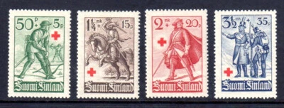 Finland Semi-Postal 1940 Scott# B39-42 Unused VF - Image 1 of 2