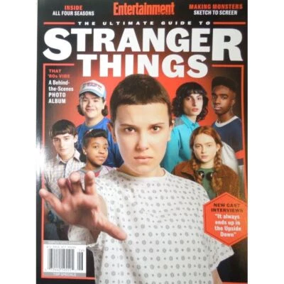 STRANGER THINGS entertainment weekly ULTIMATE GUIDE inside all 4 seasons Foto 1 de 4