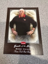 BOB KNIGHT Bobby 2005-06 Fleer Greats of the Game #100 Indiana Hoosiers RC Coach