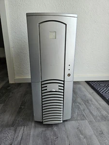 Retro Gaming Gehäuse Tower Chieftec Dragon Aluminium lightweight Alu Al silber - Bild 1 von 14