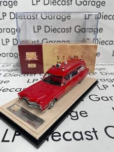 STAMP MODELS 1968 Cadillac Miller Meteor Ambulance Red 1:43 Scale Resin Model - Picture 1 of 4