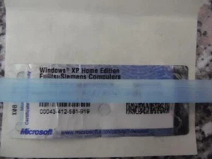 Win XP Home Edition OEM Product Key - Picture 1 of 1