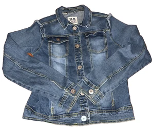 P.s. By Aeropostale Girls Blue Denim Jacket Size 14 - Picture 1 of 10