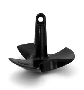 GREENFIELD River Tri-Fluke Anchor Up To 18 Ft Boat 16 lb 10.5" x 10.5" x 7-3/4"H - Picture 1 of 1