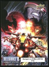 2023 UD Allegiance Avengers/X-Men Comic Covers #16 Avengers vs X-Men (2012) #12 