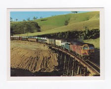 Sanitarium Australia #17 NSW freight train crossing a bridge in the Bundook area