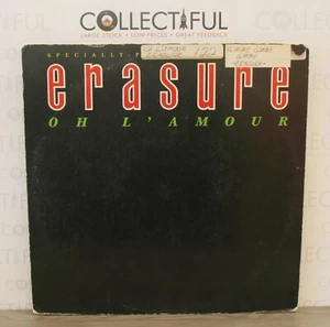 ERASURE - OH L'AMOUR - SIRE 1986 - 12" VINYL SINGLE 🔥 - Imagen 1 de 2