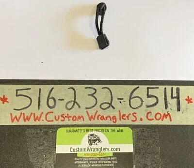 Puxador de zíper Pavement Ends meia porta superior janela jipe TJ LJ WRANGLER 97-06 - Imagem 1 de 4