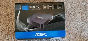 Mini PC, Windows 10 Pro sin ventilador Mini computadora Intel Atom Z8350 8GB DDR3 / 120GB eM - Imagen 1 de 8