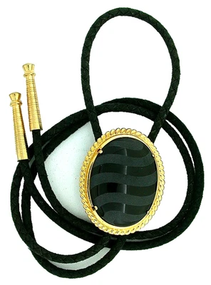 Punta de cordón bolo color dorado cabina onyx negro 40x30 corte personalizado EPBT440/102625 Foto 1 de 2