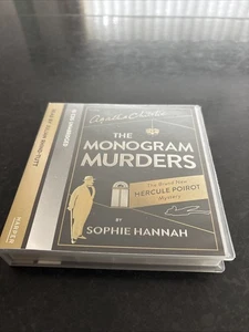 Agatha Christie The Monogram Murders Audio Book Sophie Hannah - Hercule Poirot - Picture 1 of 13