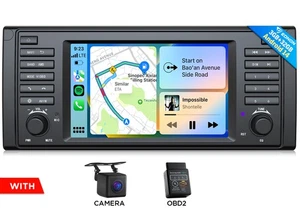 Eonon Android Auto 14 7" Car Radio Stereo GPS Navi WIFI CarPlay For BMW E39 540i - Picture 1 of 21