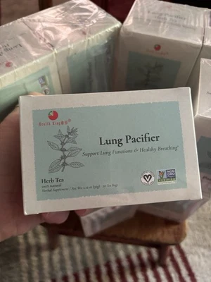 Té de hierbas chupete pulmonar de Health King (12 cajas de 20 bolsitas de té cada una) Foto 1 de 4