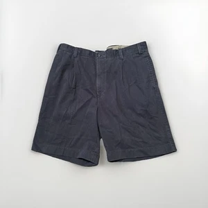 Merns Size 34W Nautica Rigger Dark Blue Cotton Shorts 38x9 - Picture 1 of 5