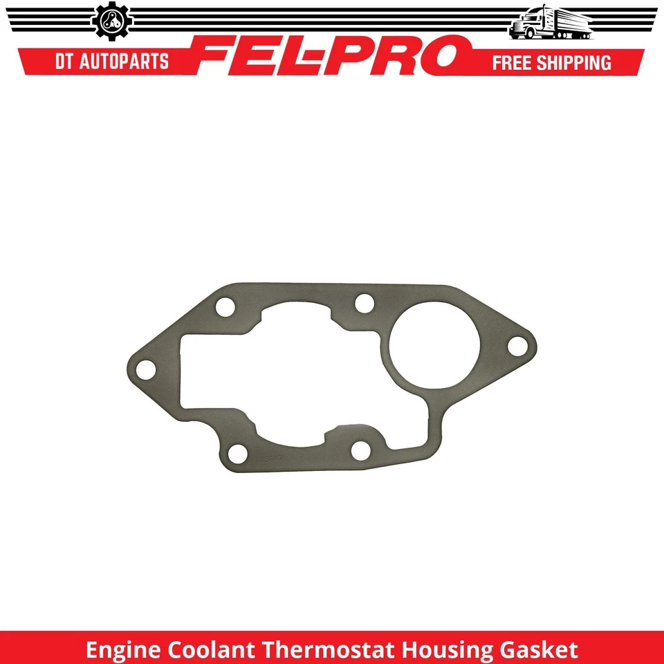 Para Dodge Ram 2500 1994-2003 8,0 L Eng refrigerante termostato carcasa junta Fel-Pro Foto 1 de 1