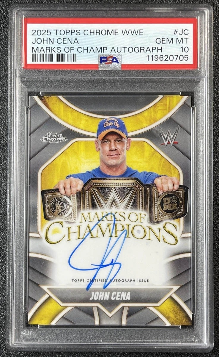 WWE選手 John Cena ジョン・シナ 直筆サイン入り写真 JSA 認証COA証明
