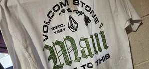Volcom Stone Vintage Maui T Shirt Mens Keanu Reeves Bruno Mars Kelly Slater - Picture 1 of 4