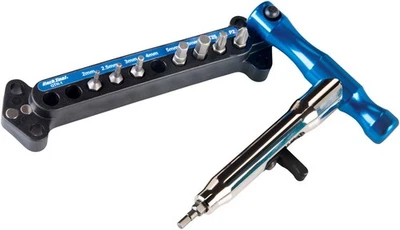 Park Tool QTH-1 Magnetic Quick-Change T-Handle Bicycle Tool Set with 8 Bits - image 1 of 4